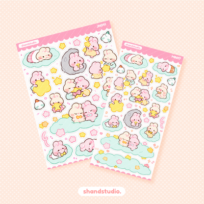 Bunny Dreams Mini Sticker Sheet