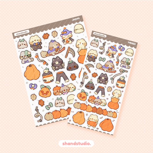 Halloween Little Squad Mini Sticker Sheet