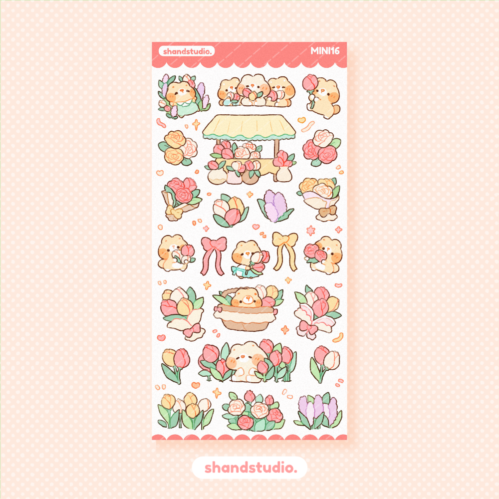 Blooming Spring Mini Sticker Sheet