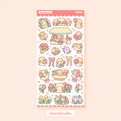 Blooming Spring Mini Sticker Sheet