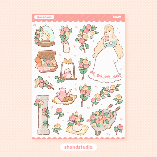 Garden Princess #1 Sticker Sheet