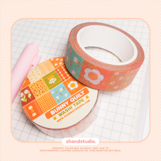 Bunny Quilt Washi Tape