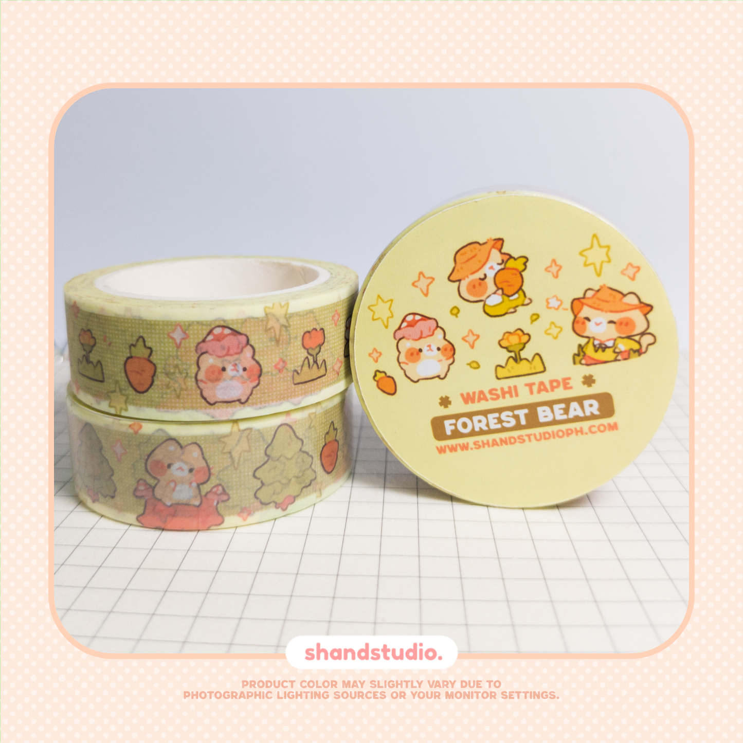 Forest Bear Washi Tape