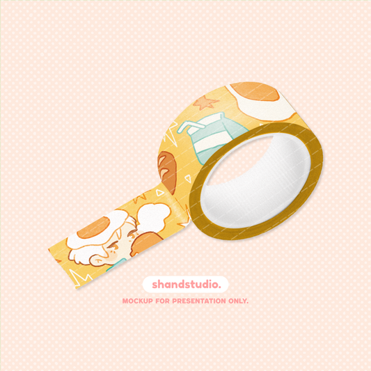 Bread and Eggy 15mm Washi Tape