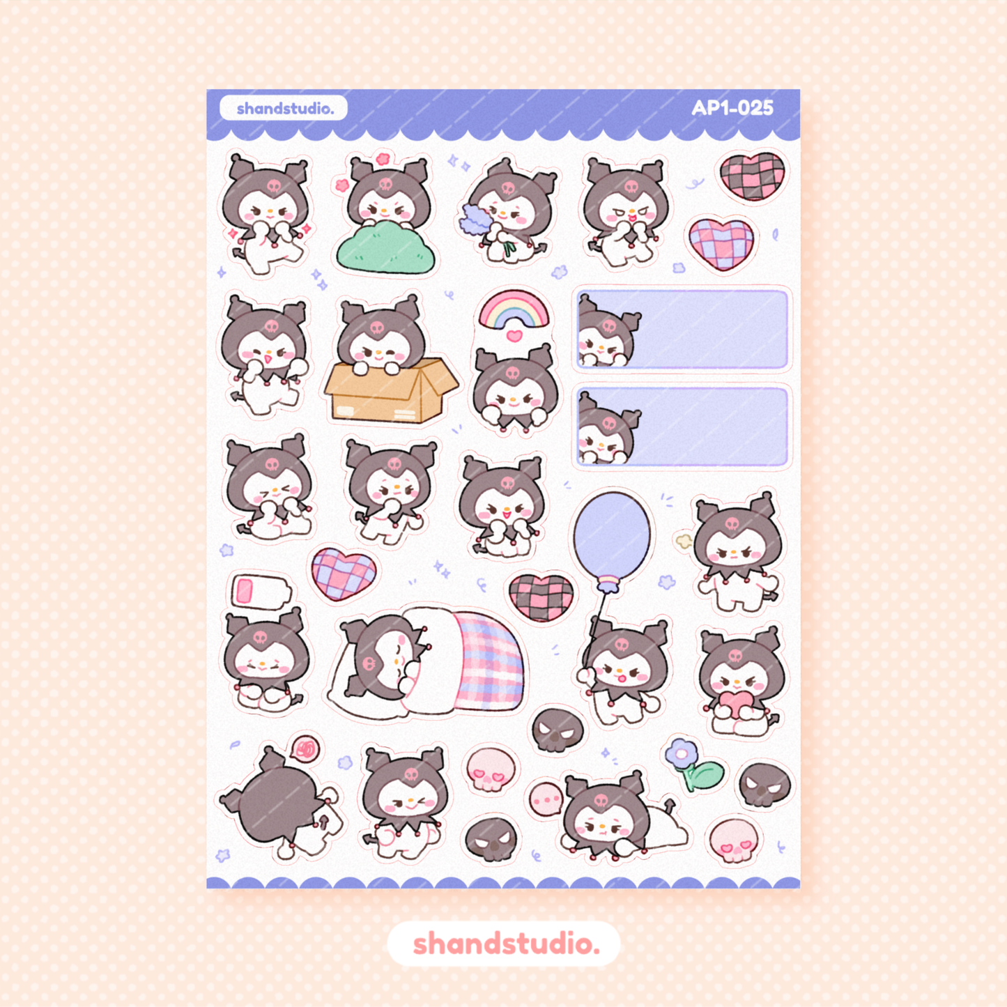 SAN #2 Planner Sticker Sheet