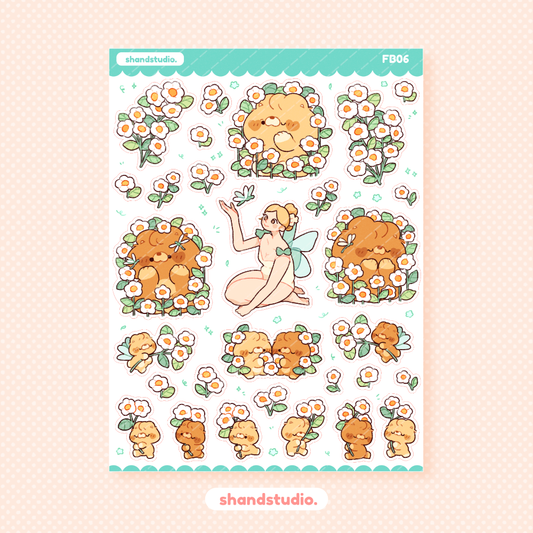 Daisy Garden Sticker Sheet