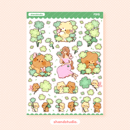 Clover Garden Sticker Sheet