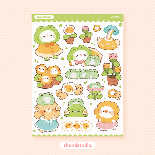 Garden Spring Sticker Sheet