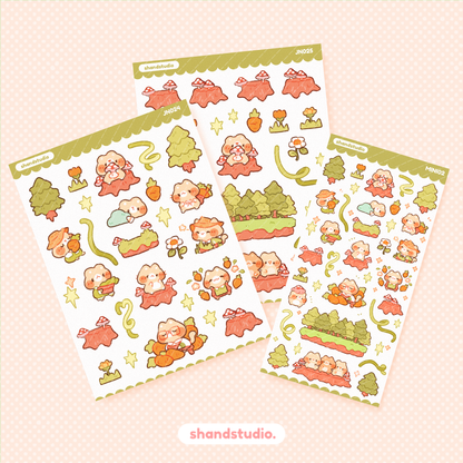 Wilderness Mini Sticker Sheet