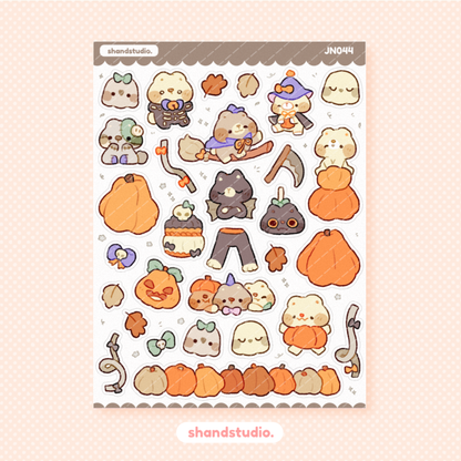 Halloween Little Squad Mini Sticker Sheet