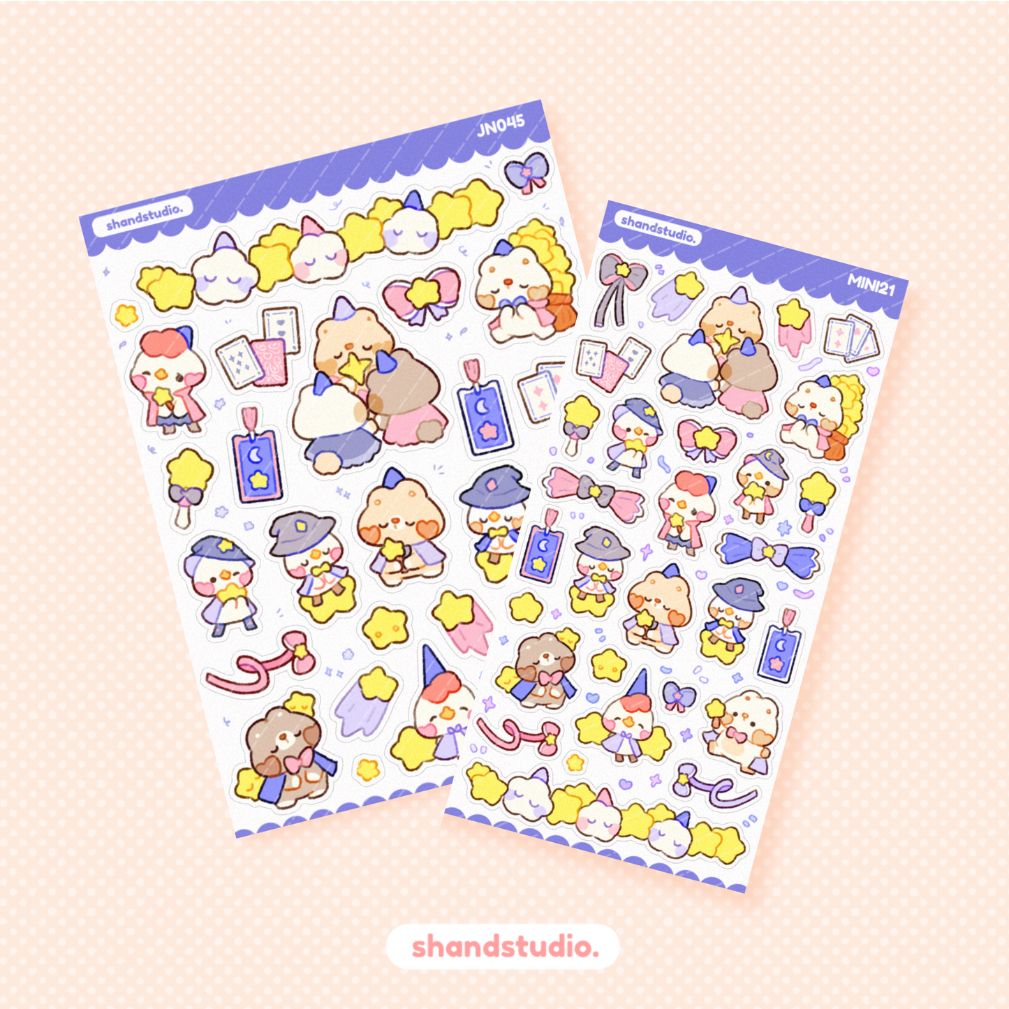 Dainty Wizardz Mini Sticker Sheet