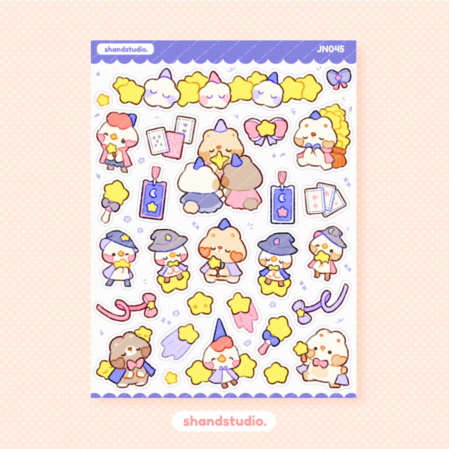 Dainty Wizardz Mini Sticker Sheet