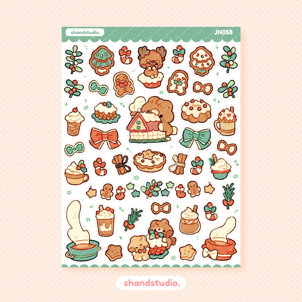 My Holiday Delights Mini Sticker Sheet