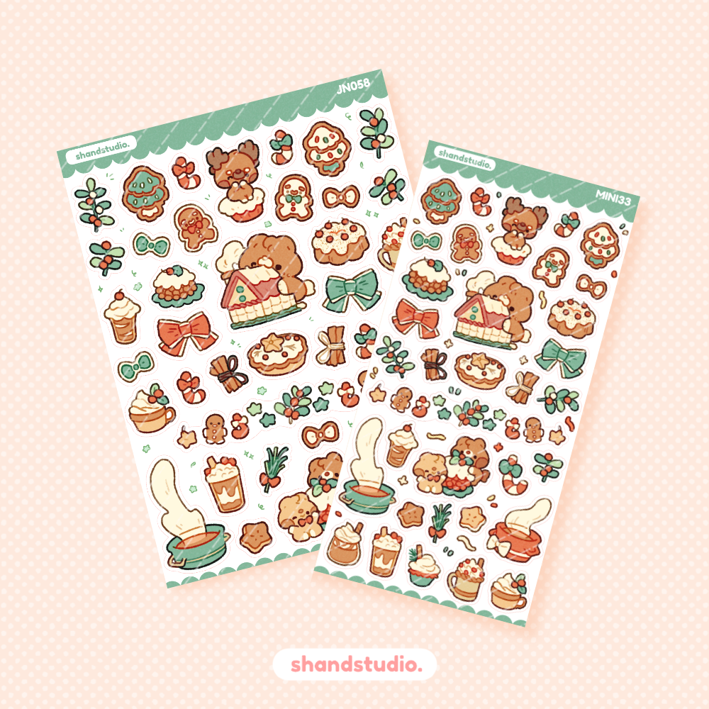 My Holiday Delights Mini Sticker Sheet