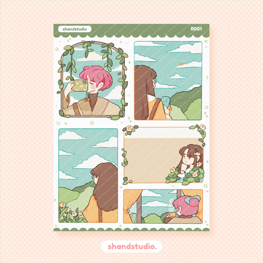 Scenery Sticker Sheet