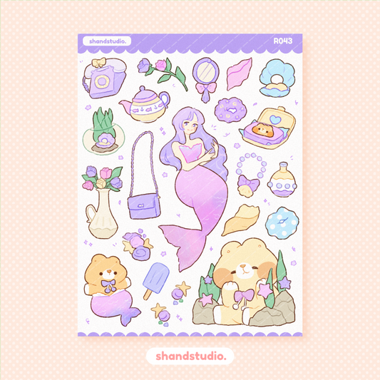 Mermaid #1 Sticker Sheet