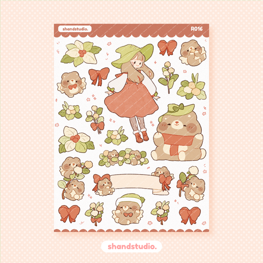 Fairy Witch Sticker Sheet