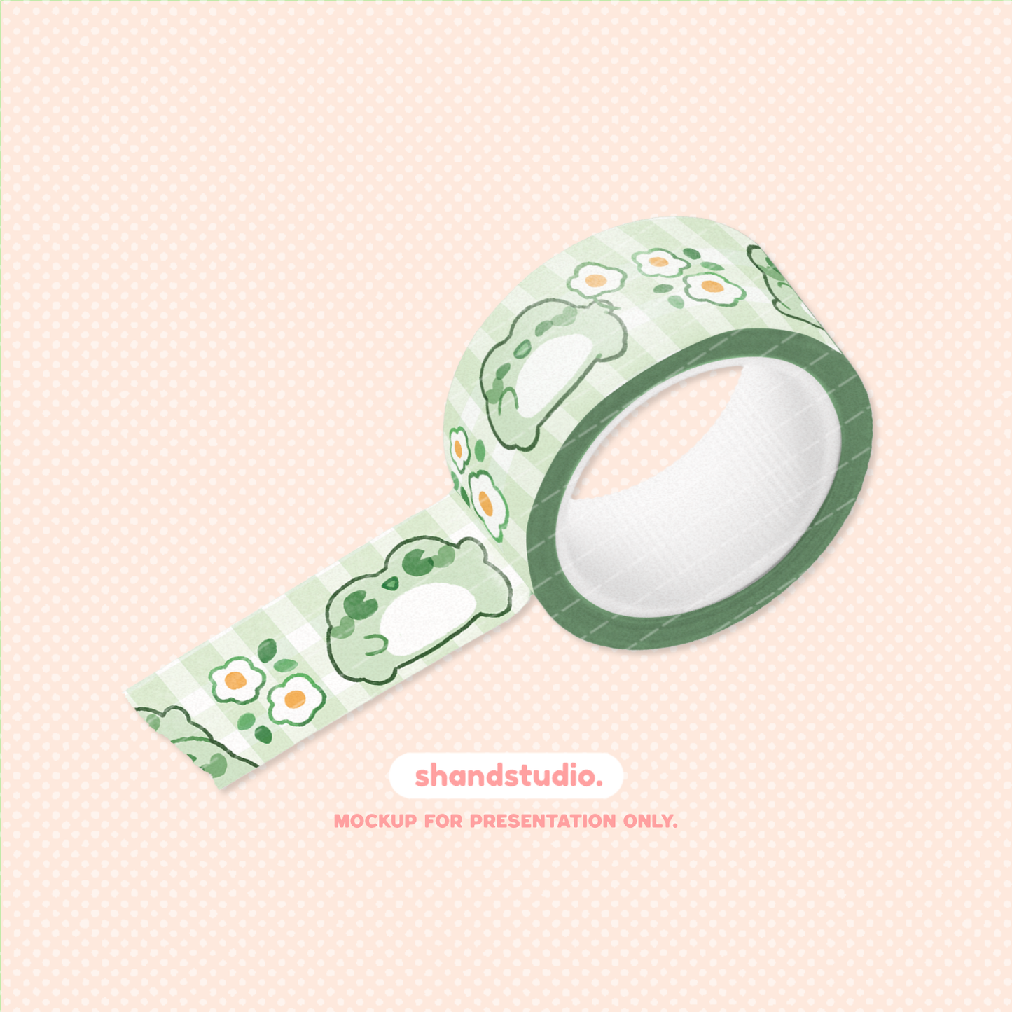 Cute Froggos 15mm Washi Tape